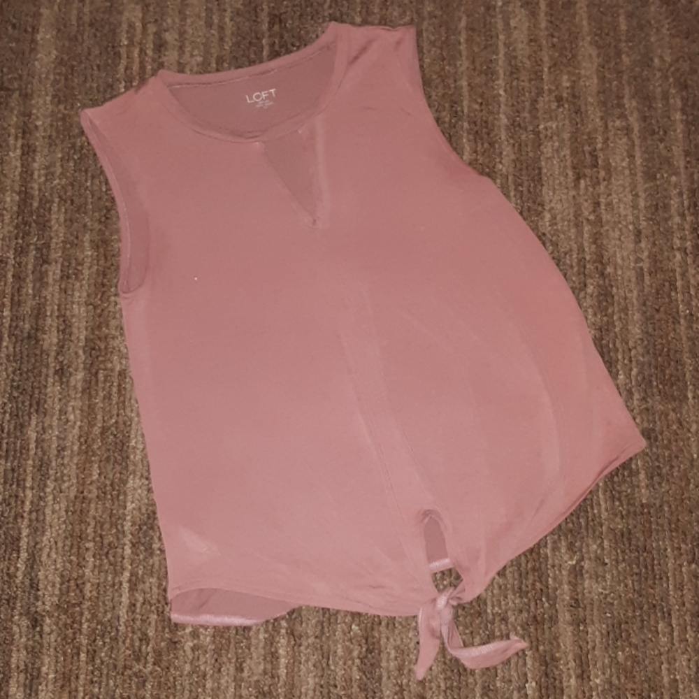 Loft by Ann Taylor Mauve Top